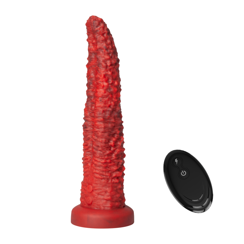 Ďábel lízat vibrační monstrum dildo