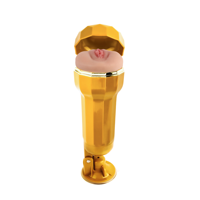 Zlatá skořápka Lara Realistic Vagina Cup