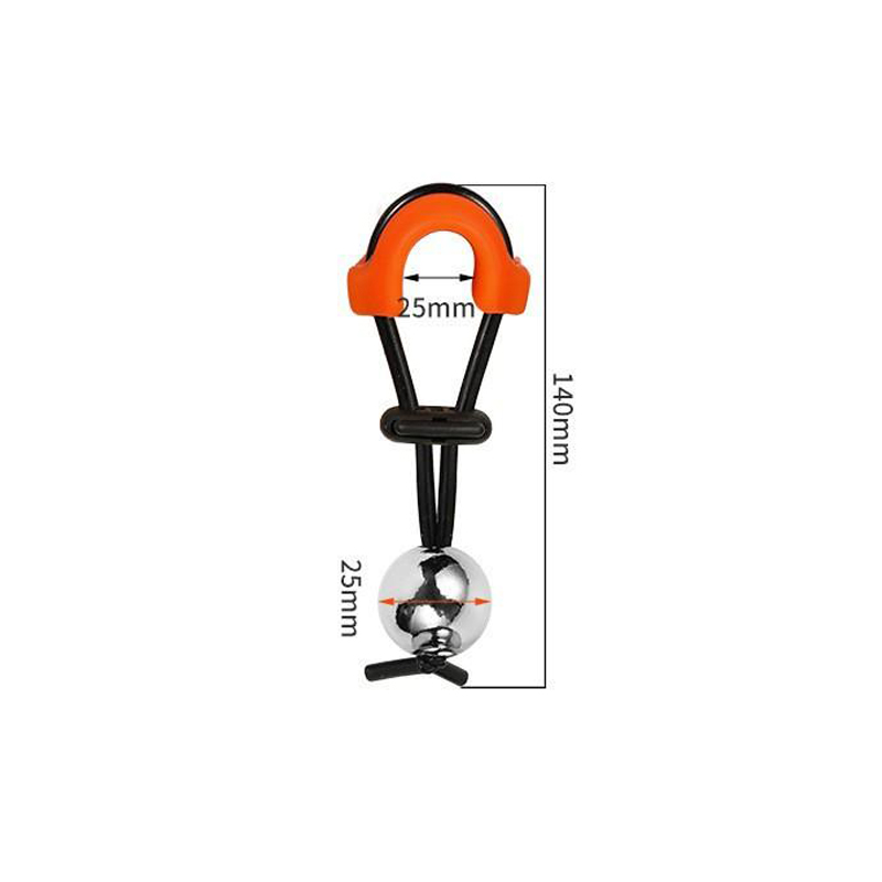 Kovový natahovač penisu – jeden míček (φ25 mm)