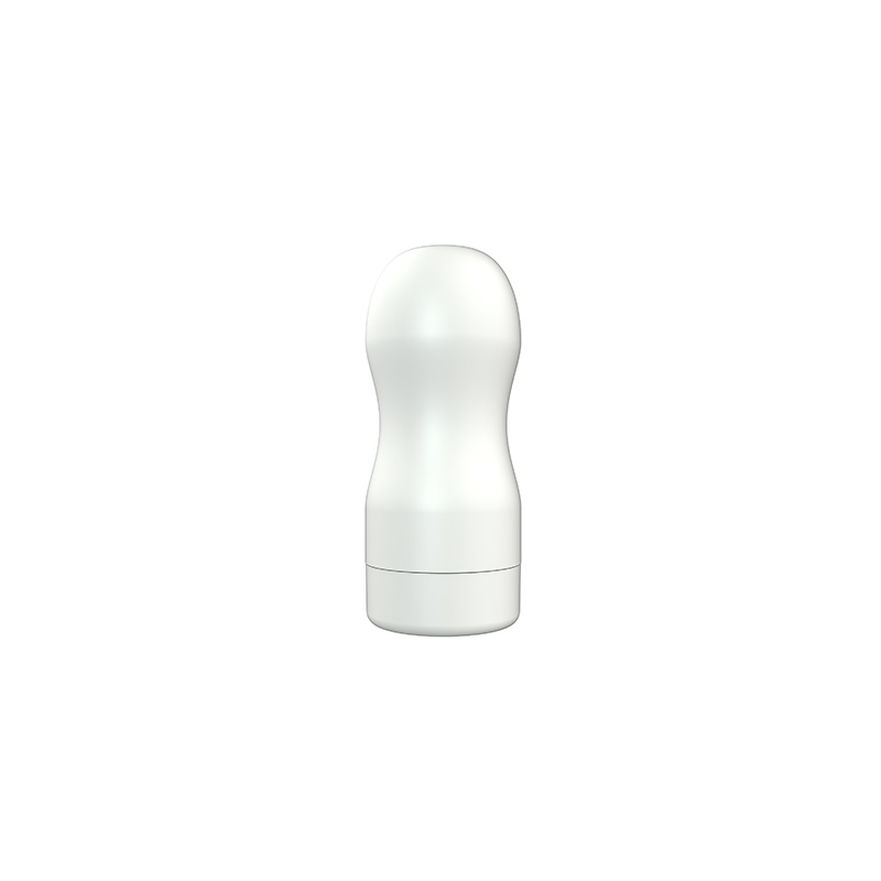 Masturbátor White Shell s kanálem ve tvaru pruhu